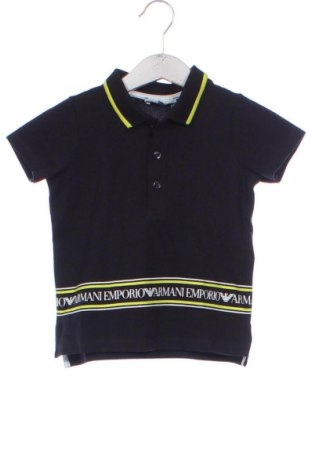 Tricou pentru copii Emporio Armani, Mărime 18-24m/ 86-98 cm, Culoare Albastru, Preț 228,71 Lei