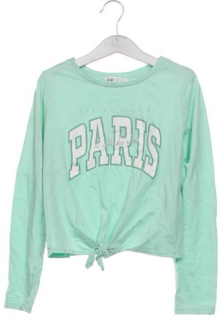 Kinder Shirt H&M, Größe 8-9y/ 134-140 cm, Farbe Grün, Preis 6,99 €