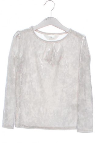 Παιδική μπλούζα H&M, Μέγεθος 4-5y/ 110-116 εκ., Χρώμα Ασημί, Τιμή 6,14 €