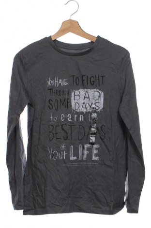 Kinder Shirt Kiabi, Größe 12-13y/ 158-164 cm, Farbe Grau, Preis 7,99 €