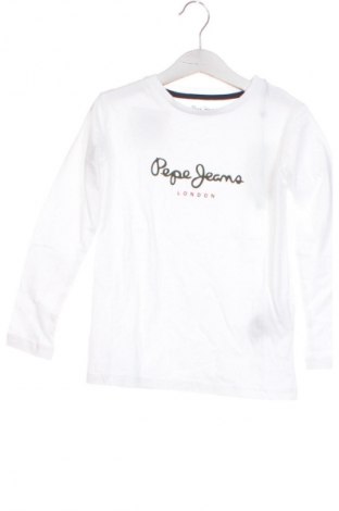 Детска блуза Pepe Jeans, Размер 4-5y/ 110-116 см, Цвят Бял, Цена 46,99 лв.