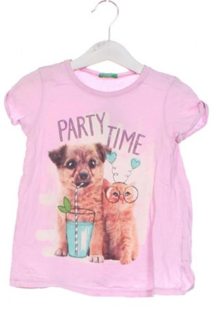 Kinder Shirt United Colors Of Benetton, Größe 3-4y/ 104-110 cm, Farbe Rosa, Preis 8,18 €