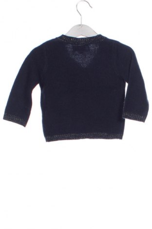 Kinder Strickjacke La Compagnie des Petits, Größe 6-9m/ 68-74 cm, Farbe Blau, Preis 5,99 €
