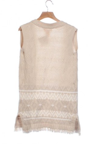 Kinder Strickjacke Unbranded, Größe 6-7y/ 122-128 cm, Farbe Beige, Preis 6,99 €