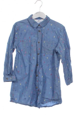 Kinderhemd H&M, Größe 3-4y/ 104-110 cm, Farbe Mehrfarbig, Preis 6,00 €