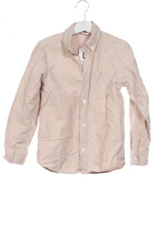 Παιδικό πουκάμισο H&M, Μέγεθος 5-6y/ 116-122 εκ., Χρώμα  Μπέζ, Τιμή 5,83 €