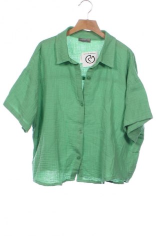 Cămașă pentru copii Pepco, Mărime 14-15y/ 168-170 cm, Culoare Verde, Preț 47,37 Lei