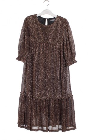 Kinderkleid Next, Größe 10-11y/ 146-152 cm, Farbe Golden, Preis 13,80 €