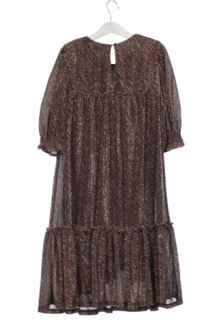 Kinderkleid Next, Größe 10-11y/ 146-152 cm, Farbe Golden, Preis 13,80 €