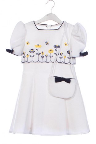 Kinderkleid Nicole, Größe 5-6y/ 116-122 cm, Farbe Weiß, Preis 12,28 €