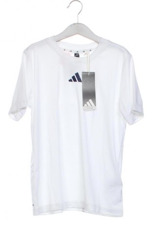 Kinder T-Shirt Adidas, Größe 9-10y/ 140-146 cm, Farbe Weiß, Preis 31,99 €