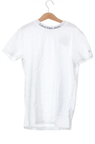 Kinder T-Shirt Calvin Klein Jeans, Größe 14-15y/ 168-170 cm, Farbe Weiß, Preis 31,99 €