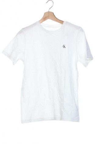 Kinder T-Shirt Calvin Klein Jeans, Größe 12-13y/ 158-164 cm, Farbe Weiß, Preis 13,99 €