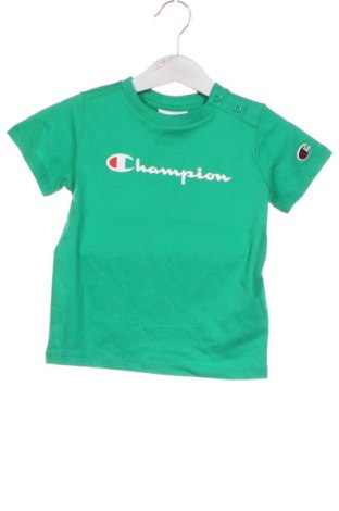 Dziecięcy T-shirt Champion, Rozmiar 12-18m/ 80-86 cm, Kolor Zielony, Cena 81,99 zł