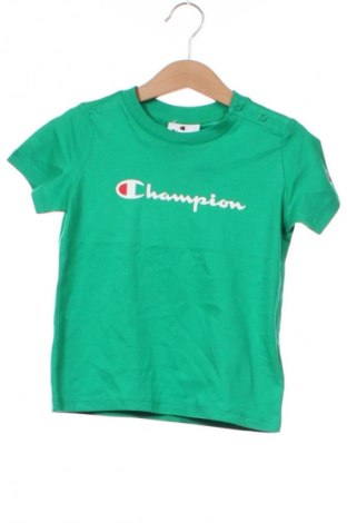 Детска тениска Champion, Размер 12-18m/ 80-86 см, Цвят Зелен, Цена 36,99 лв.