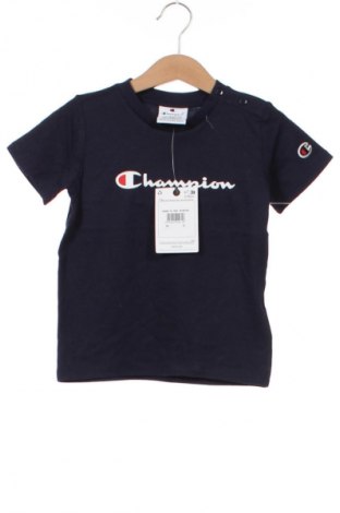 Kinder T-Shirt Champion, Größe 18-24m/ 86-98 cm, Farbe Blau, Preis 23,99 €