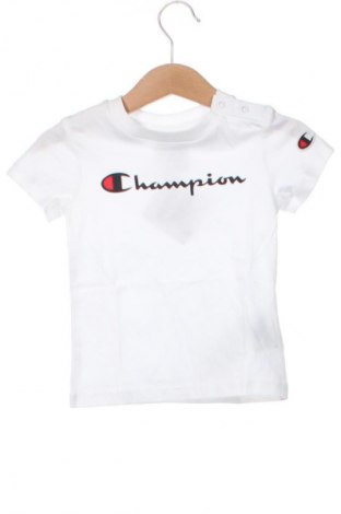 Детска тениска Champion, Размер 6-9m/ 68-74 см, Цвят Бял, Цена 34,99 лв.