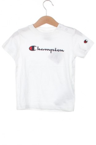 Kinder T-Shirt Champion, Größe 12-18m/ 80-86 cm, Farbe Weiß, Preis 23,99 €