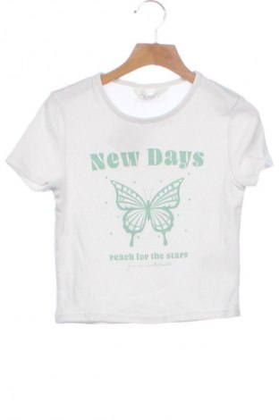 Kinder T-Shirt H&M, Größe 12-13y/ 158-164 cm, Farbe Weiß, Preis 9,72 €