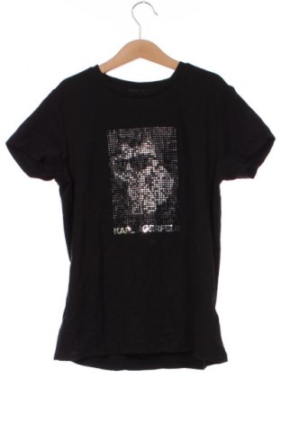 Tricou pentru copii Karl Lagerfeld, Mărime 11-12y/ 152-158 cm, Culoare Negru, Preț 238,99 Lei