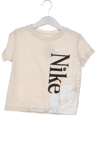 Kinder T-Shirt Nike, Größe 3-4y/ 104-110 cm, Farbe Beige, Preis 31,99 €