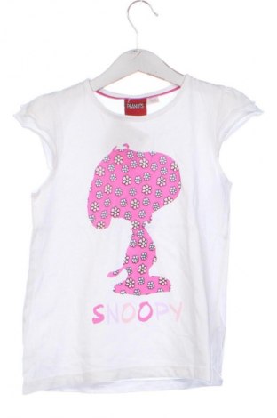 Kinder T-Shirt Peanuts, Größe 4-5y/ 110-116 cm, Farbe Weiß, Preis 6,14 €