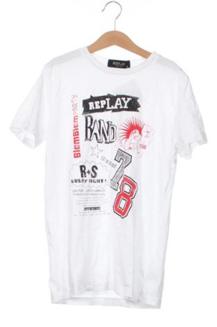 Kinder T-Shirt Replay, Größe 11-12y/ 152-158 cm, Farbe Weiß, Preis € 40,99