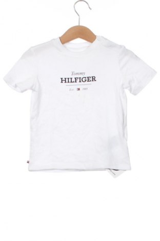 Kinder T-Shirt Tommy Hilfiger, Größe 12-18m/ 80-86 cm, Farbe Weiß, Preis 31,99 €