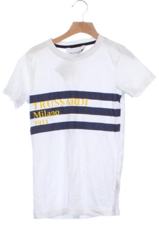 Kinder T-Shirt Trussardi Junior, Größe 9-10y/ 140-146 cm, Farbe Weiß, Preis 17,39 €