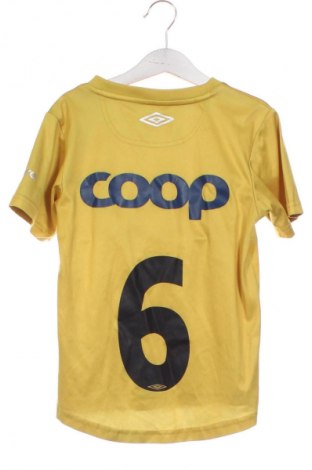 Kinder T-Shirt Umbro, Größe 5-6y/ 116-122 cm, Farbe Gelb, Preis 8,18 €