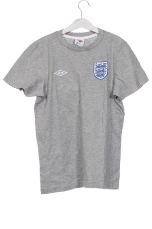 Kinder T-Shirt Umbro, Größe 10-11y/ 146-152 cm, Farbe Grau, Preis 8,23 €