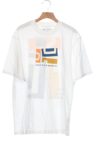 Детска тениска Zara, Размер 12-13y/ 158-164 см, Цвят Бял, Цена 17,10 лв.