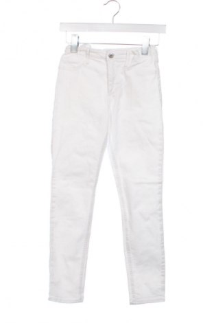 Kinderjeans H&M, Größe 10-11y/ 146-152 cm, Farbe Weiß, Preis 11,99 €