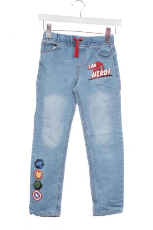 Blugi pentru copii Marvel, Mărime 7-8y/ 128-134 cm, Culoare Albastru, Preț 46,99 Lei