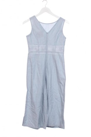 Salopetă pentru copii. Sisley, Mărime 11-12y/ 152-158 cm, Culoare Albastru, Preț 118,42 Lei
