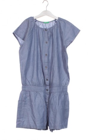 Salopetă pentru copii. United Colors Of Benetton, Mărime 11-12y/ 152-158 cm, Culoare Albastru, Preț 52,63 Lei