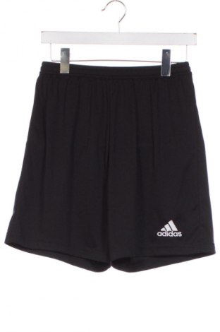 Παιδικό κοντό παντελόνι Adidas, Μέγεθος 12-13y/ 158-164 εκ., Χρώμα Μαύρο, Τιμή 13,80 €