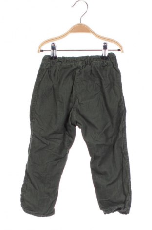 Pantaloni pentru copii H&M, Mărime 18-24m/ 86-98 cm, Culoare Verde, Preț 55,26 Lei