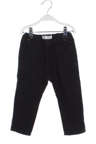 Детски панталон Zara, Размер 18-24m/ 86-98 см, Цвят Черен, Цена 14,00 лв.