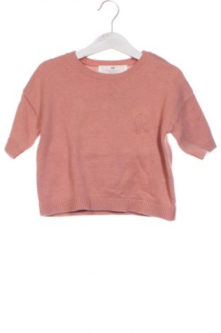 Dětský svetr  H&M, Velikost 2-3y/ 98-104 cm, Barva Popelavě růžová, Cena  215,00 Kč