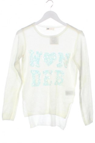Dziecięcy sweter H&M, Rozmiar 14-15y/ 168-170 cm, Kolor Biały, Cena 39,31 zł