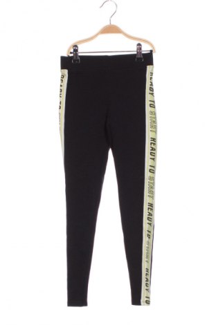 Kinder Sporthose H&M L.O.G.G., Größe 7-8y/ 128-134 cm, Farbe Schwarz, Preis 12,79 €