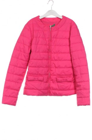 Παιδικό μπουφάν United Colors Of Benetton, Μέγεθος 11-12y/ 152-158 εκ., Χρώμα Ρόζ , Τιμή 19,44 €