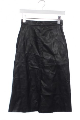 Δερμάτινη φούστα H&M, Μέγεθος XS, Χρώμα Μαύρο, Τιμή 11,76 €