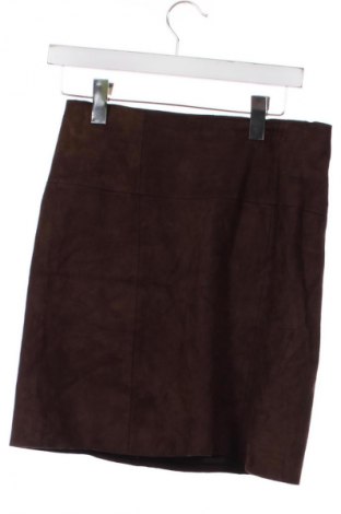 Fustă de piele More & More, Mărime XS, Culoare Maro, Preț 377,99 Lei