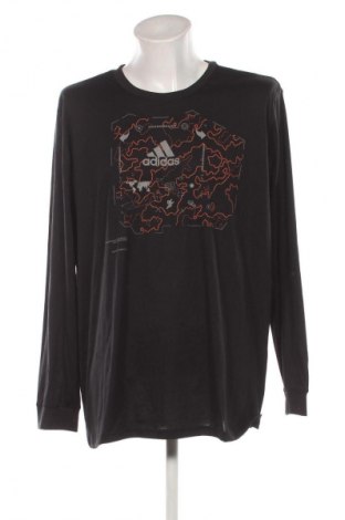 Męska bluzka Adidas, Rozmiar XXL, Kolor Czarny, Cena 253,33 zł