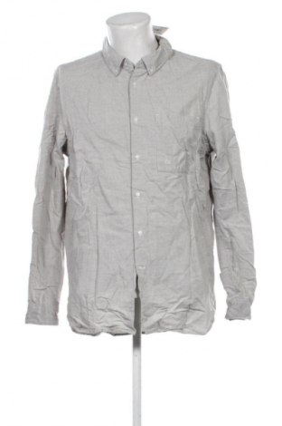 Herrenhemd Calvin Klein, Größe XL, Farbe Grau, Preis 46,99 €