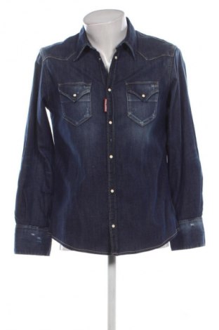 Férfi ing Dsquared2, Méret L, Szín Kék, Ár 39 596 Ft
