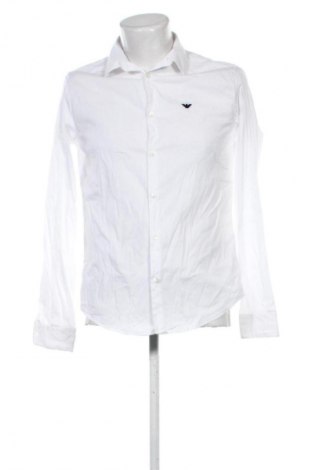Cămașă de bărbați Emporio Armani, Mărime L, Culoare Alb, Preț 964,99 Lei