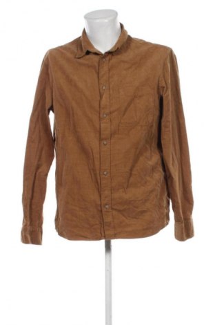 Męska koszula H&M L.O.G.G., Rozmiar L, Kolor Brązowy, Cena 95,99 zł